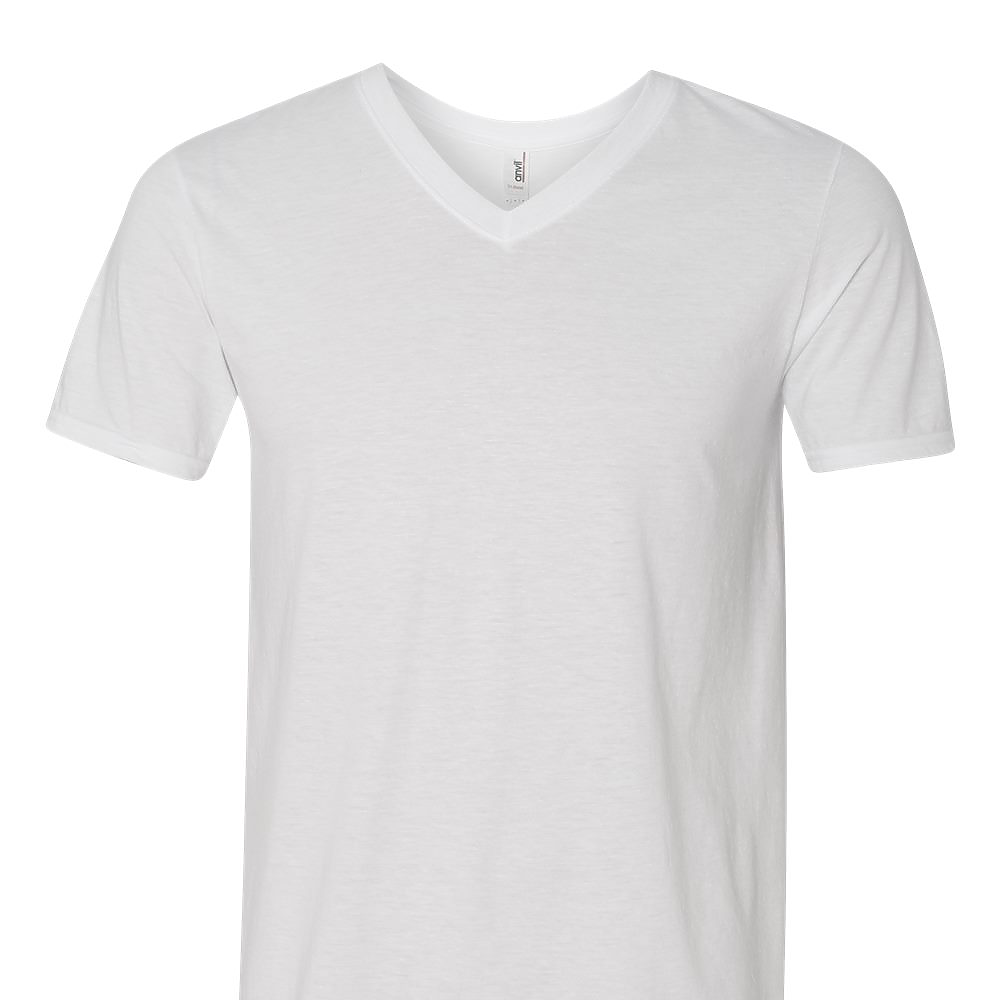 PVT LBL Adult 4.2 Ounce Tri-Blend V-Neck T-Shirt | ACC Website