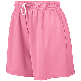 AUG LDY WICKNG MESH SHORT