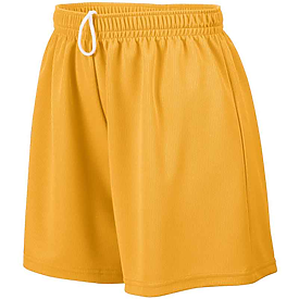 AUG GRL WICKNG MESH SHORT