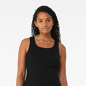 BELLA LDY BABY RIB TANK