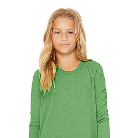 CANVS YTH TRIBLEND L/S T