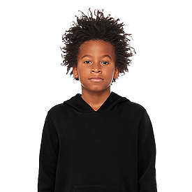 CANV YTH BLEND HOODY DKGRY