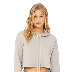 BEL LDY CROP HOODY