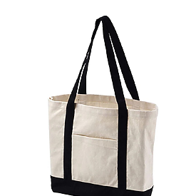 BAG EDGE CANVAS BOAT TOTE