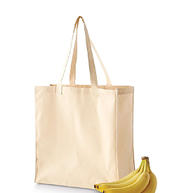 BAG EDGE CANVAS GROCERY TOTE