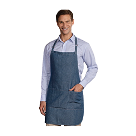 BL GEN BIB APRON DENIM
