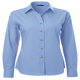 BL G LDY L/S EASY CARE POPLIN