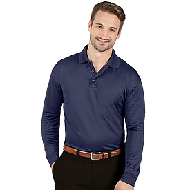 BL G ADT L/S POLY POLO