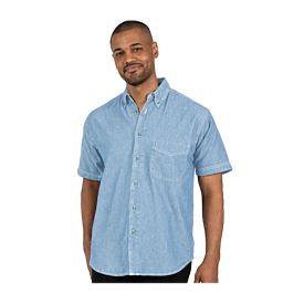 BL G ADT S/S 100% DENIM SHRT