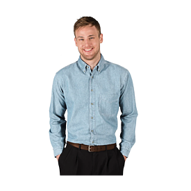 BL G ADT L/S DENIM SHRT TALL