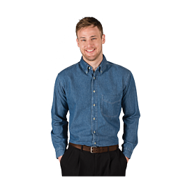 BL G ADT L/S 100% DENIM SHRT
