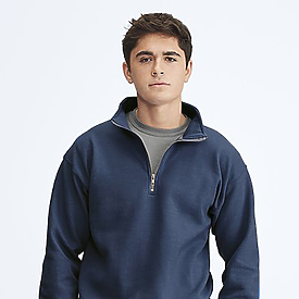 C C ADT 1/4 ZIP SWEAT FLO