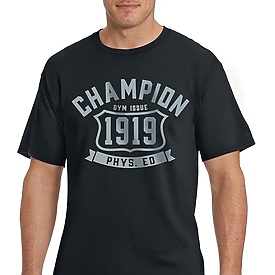 CHAMPION ADT 100% CTN S/S T