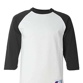 CHMPN ADT 5.2OZ 100% RAGLAN T
