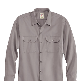 DICKIE ADT L/S WORK SHRT