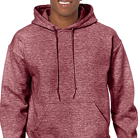 Heather Dark Maroon