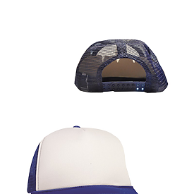 KC WHT FRNT TRUCKER CAP