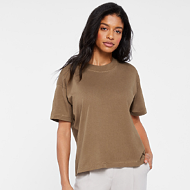 LAT LDY RELAXED CREW TEE