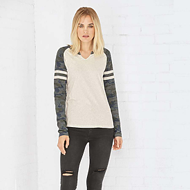 LAT LDY GAME MASH L/S