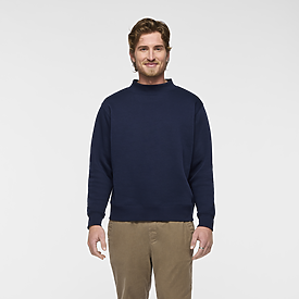 LAT ADT MOCK NECK FLEECE