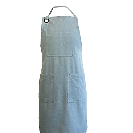 LB 5-PCKT RECY COTTN APRON