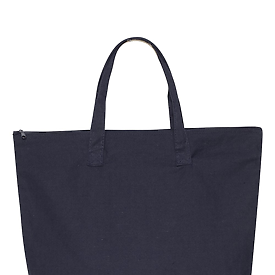 LBRTY ZIP CANVAS TOTE