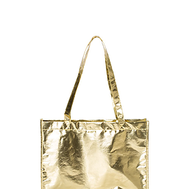 LIB EASY PRNT METALLC TOTE