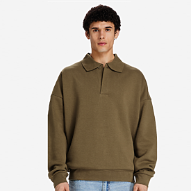 L7 ADT ELMT POLO COLLAR CREW