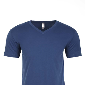 NL MN SUEDED V-NCK S/S T