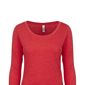 NL LDY L/S SCOOP NCK T HTR
