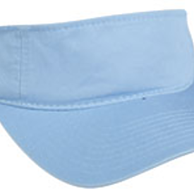 OUTDR CAP GARMENT WASHED VISOR