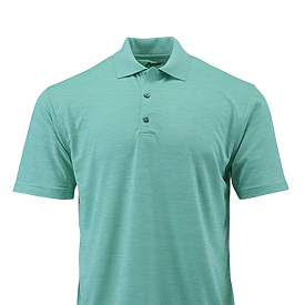 PRG ADT STRIATED HTR POLO