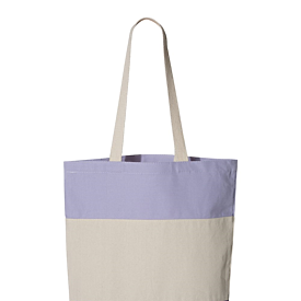 QT CANVS TRI-COLOR TOTE