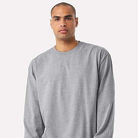 BC UNISEX 7.5 OZ HVYWT L/S T