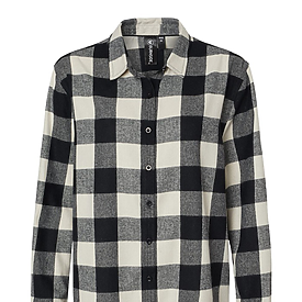 BS LDY BOYFRIEND FLANNEL