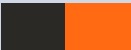 JET BLACK/ORANGE