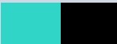 TURQUOISE/BLACK