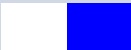 WHITE/ BLUE