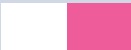 WHITE/HOT PINK